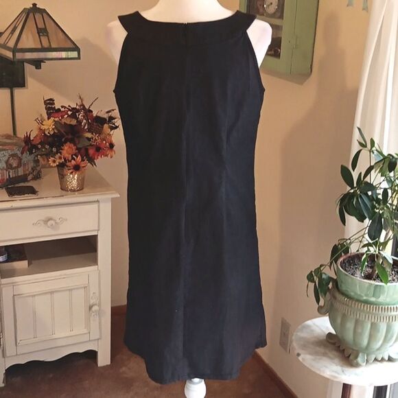 Julian Taylor Denim With Bling Dress. Coastal Cowgirl, Denim, Rhinestone Cowgirl - Picture 5 of 9